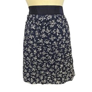 Ann Taylor Daisy Floral Eyelet Lace Pencil Skirt Preppy Nautical 18